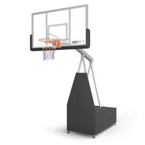 Баскетбольная стойка Unix Line B-Stand-TG PRO 72x42 R45 H120-305 см