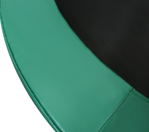 Батут Arland 14FT с внутренней страховочной сеткой и лестницей (Dark green)