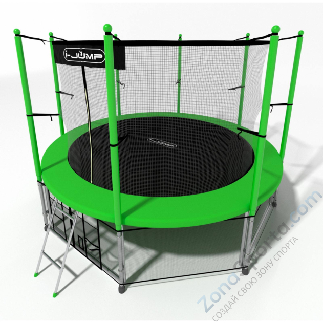 Батут i-Jump Classic 10ft green