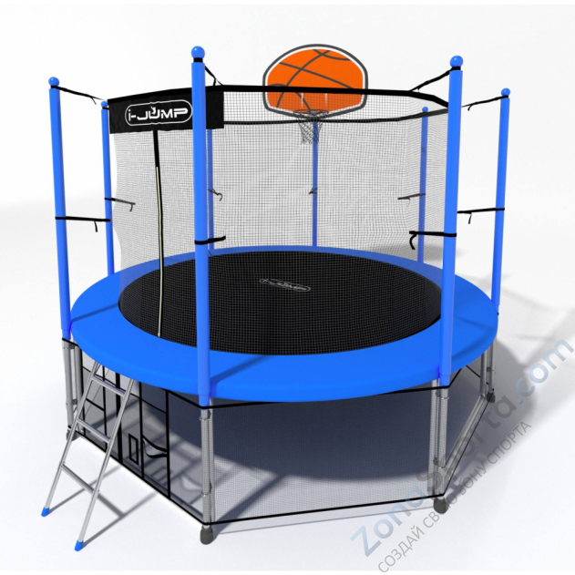 Батут i-Jump Basket 16ft blue