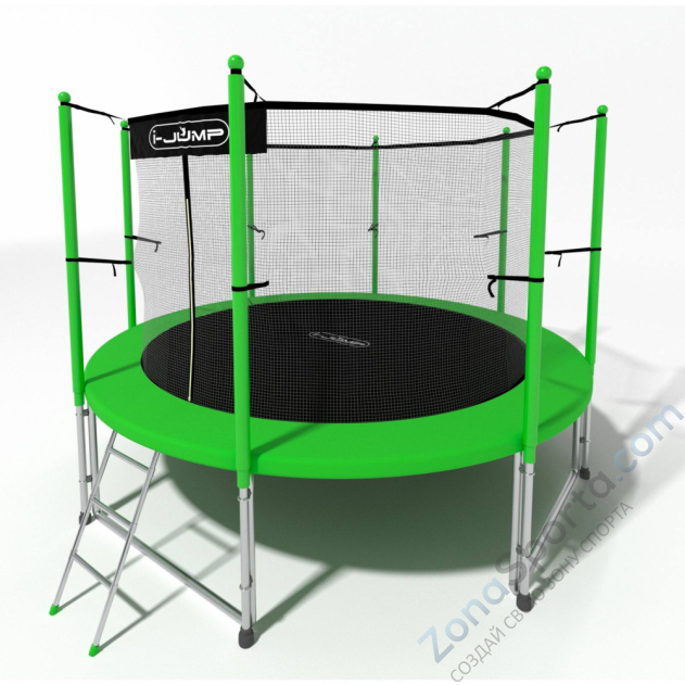 Батут i-Jump Classic Light 12ft green