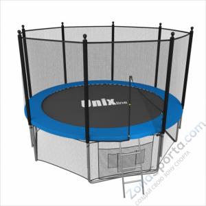 Батут Unix line 6 ft outside (Blue)
