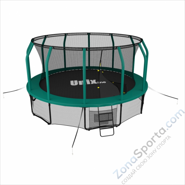 Батут Unix line 16 ft Supreme (Green)