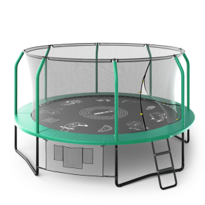 Батут UNIX line Supreme Game 14 ft (green) TRUSUG14GR