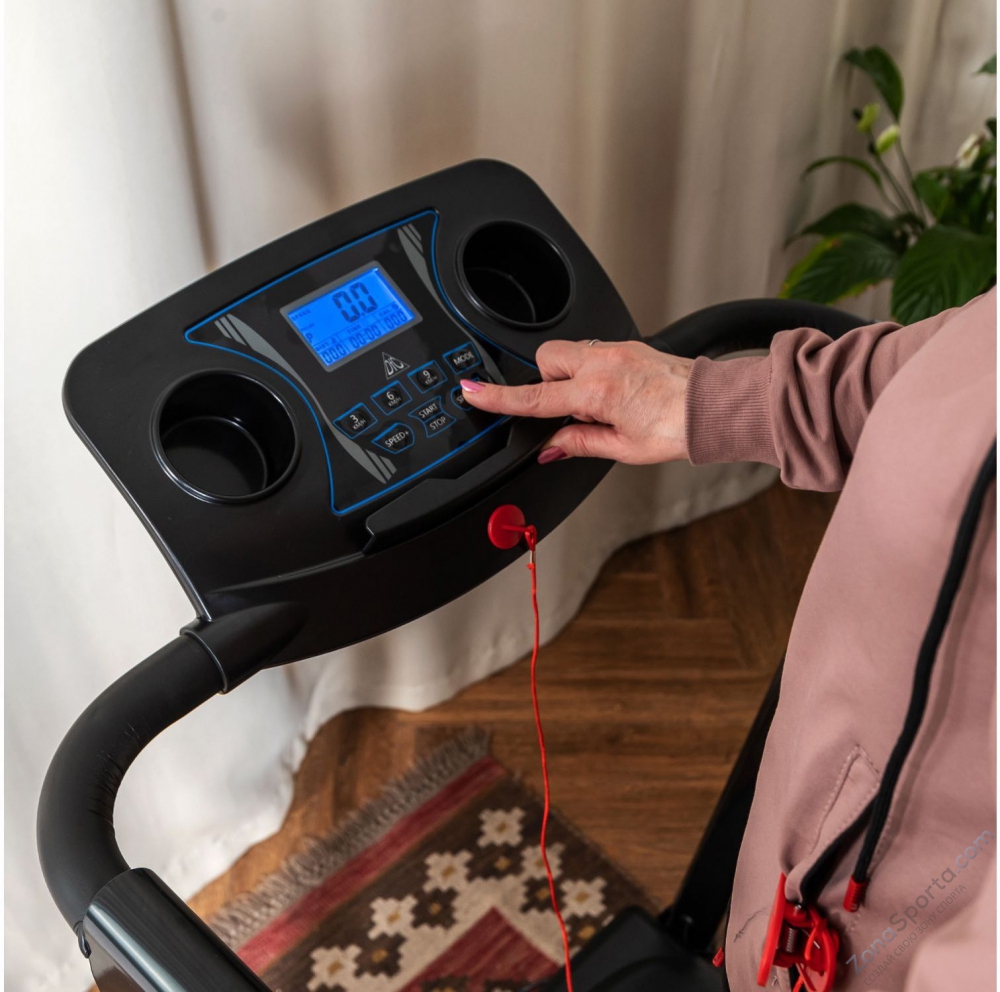 Беговая дорожка DFC Avalon для реабилитации, черная T185B