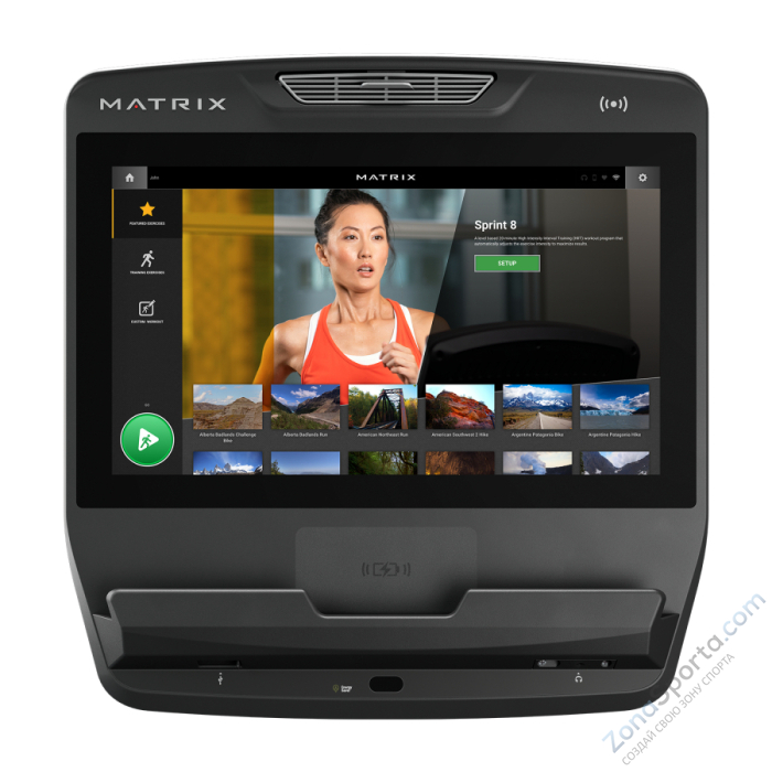 Беговая дорожка Matrix Lifestyle с консолью Touch XL Base