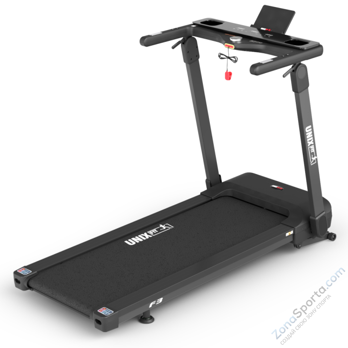 Беговая дорожка Unix Fit Hi-tech F3 Plus Space Grey