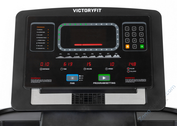 Беговая дорожка VictoryFit GYM-8009