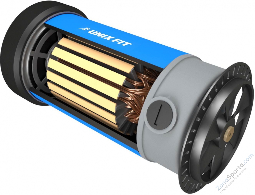 Беговая дорожка Unix Fit Hi-tech F2 Plus Arctic Ice