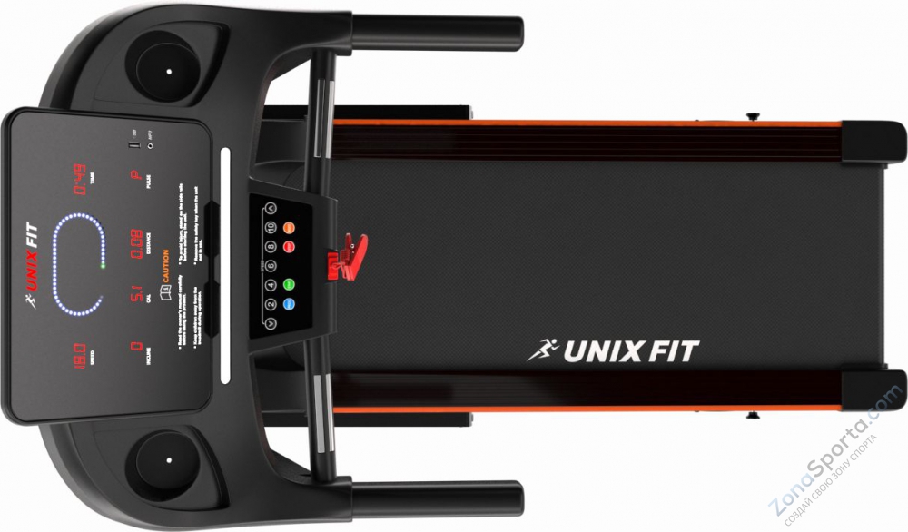 Беговая дорожка Unix Fit ST-630R Black