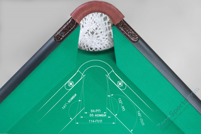 Бильярдный стол Кадет Комби 9 фт