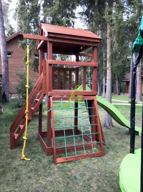 Деревянная детская площадка для дачи Igragrad Панда Фани Tower