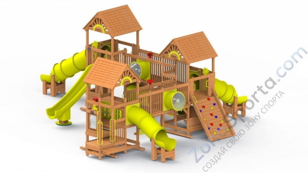 Детская игровая площадка Rainbow Play Systems Рейнбоу 107A (Play Village 107A)