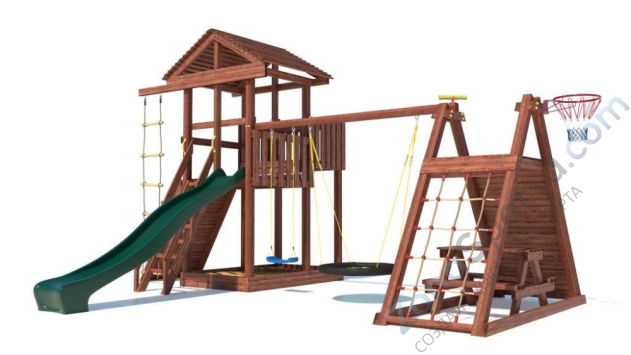 Детская площадка CustWood Family F10 