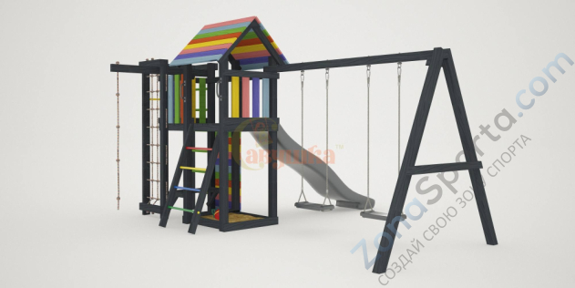Детская площадка Савушка 6 (Black Edition)