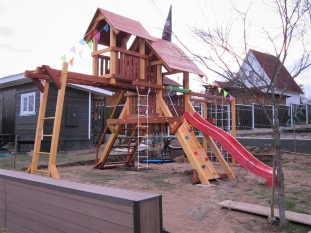 Детская площадка Савушка Люкс 10