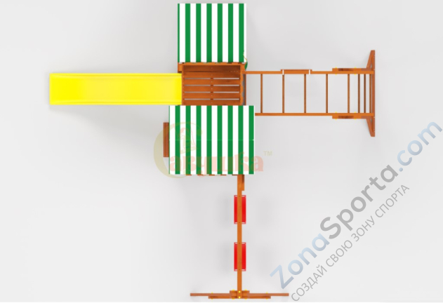 Детская площадка Савушка TooSun (Тусун) 4 Plus с песочницей