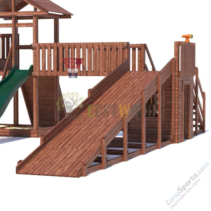 Детская площадка CustWood All-Season 7 (круглый год)