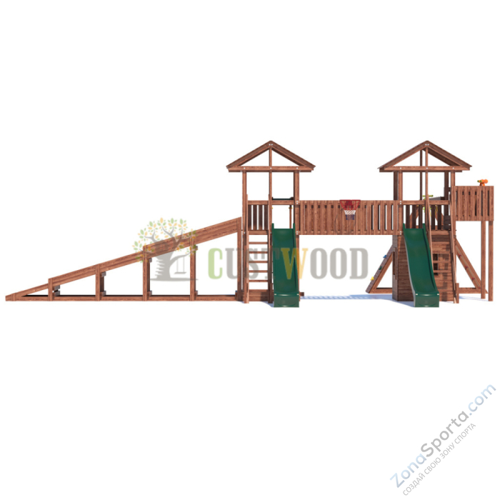 Детская площадка CustWood All-Season 8 (круглый год)