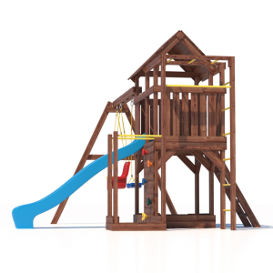 Детская площадка CustWood Scout SC5 с деревянной крышей