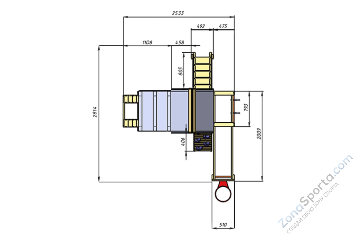 Детская площадка IgraGrad В4