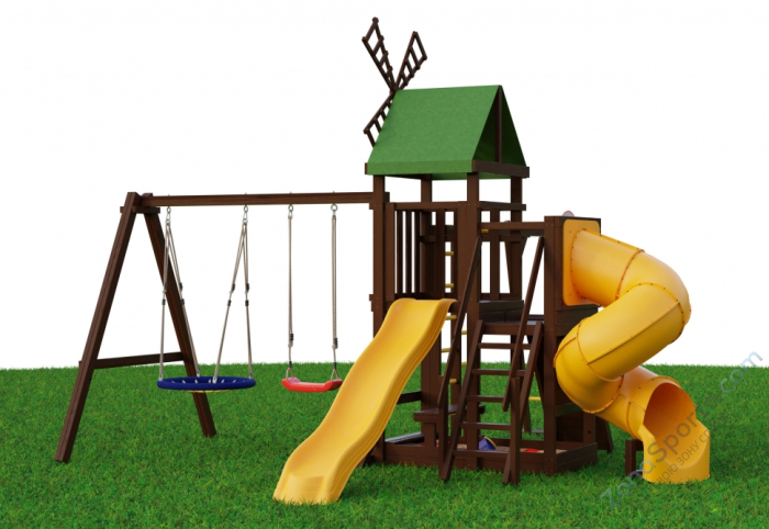 Детская площадка Мельница с трубой 3