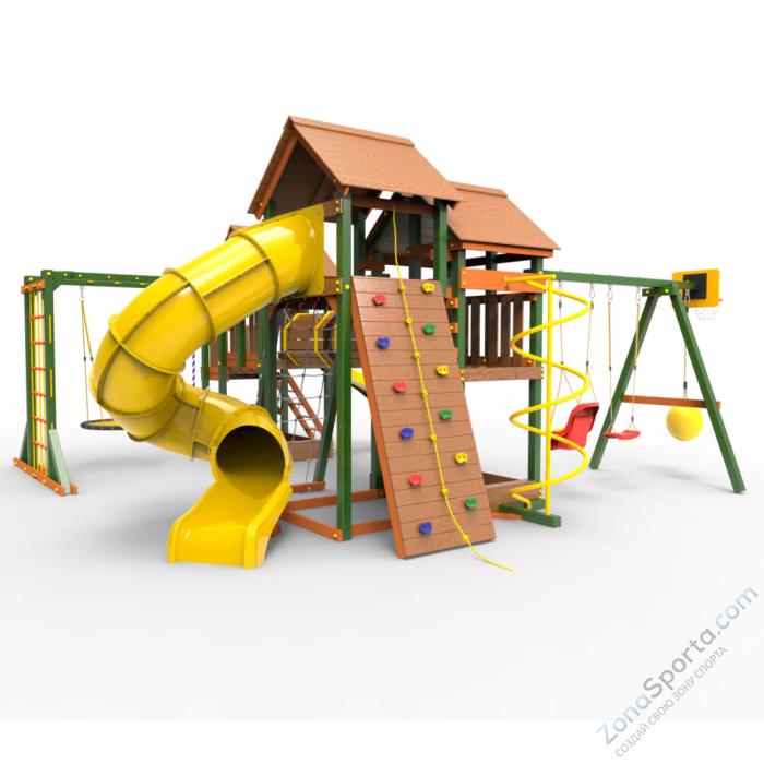 Детская площадка Пикник Вега Д Стэйдж Бонд с трубой