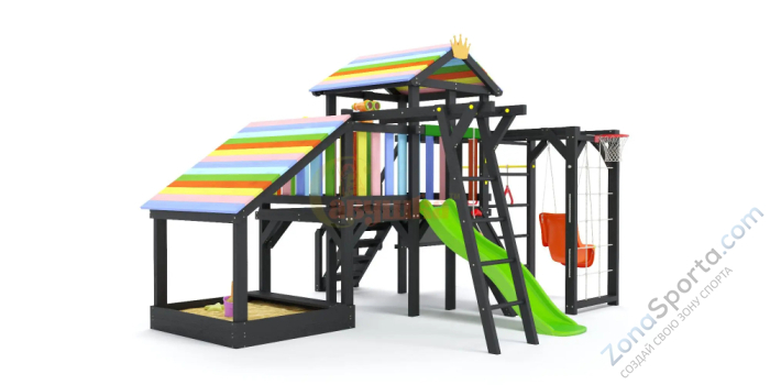 Детская площадка Савушка 10 (Black)