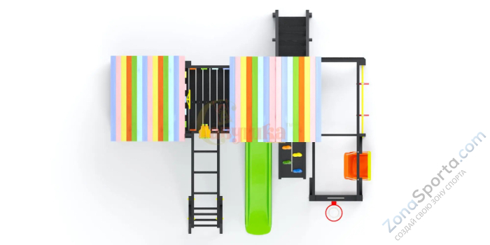 Детская площадка Савушка 10 (Black)