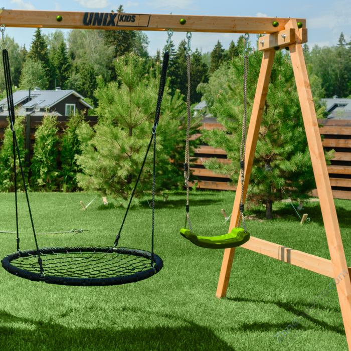 Детский игровой комплекс Unix Kids (6 in 1) Light Green