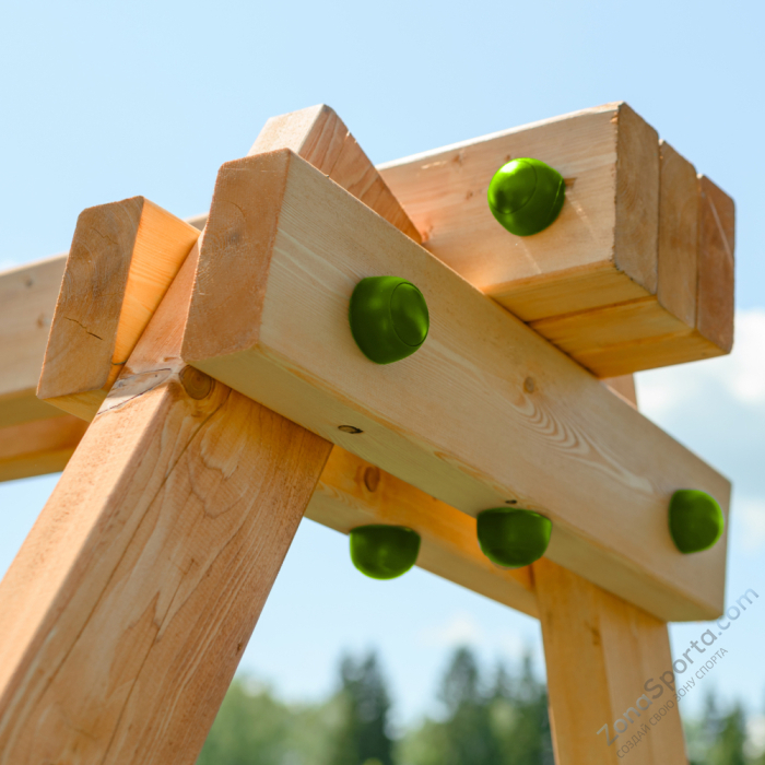 Детский игровой комплекс Unix Kids (6 in 1) Light Green