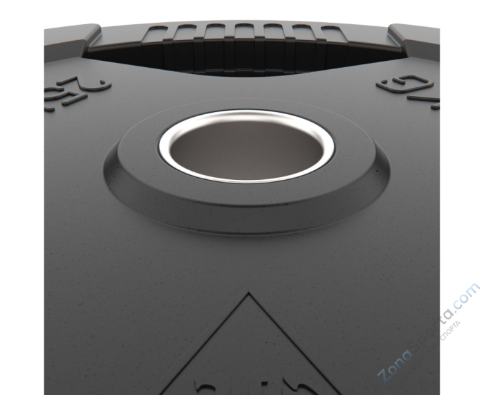 Диск обрезиненный с хватом 25 кг / диаметр 51 мм DFC