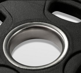 Диск олимпийский профессиональный Bronze Gym BGPLP250 полиуретан 25 кг