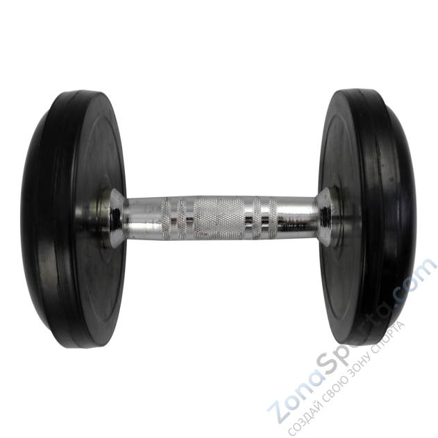 Гантельный ряд обрезиненный 2.5-30 кг Protrain HC4017