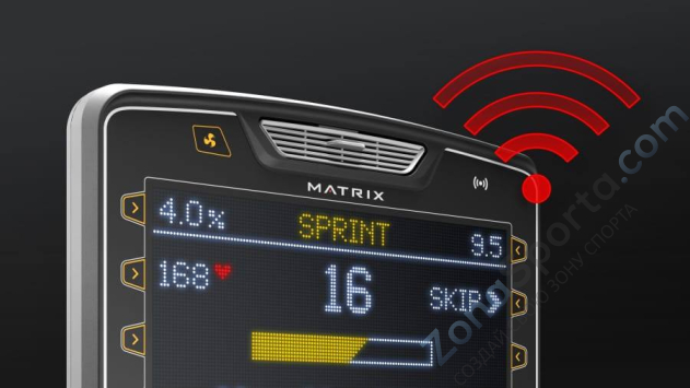 Горизонтальный велоэргометр Matrix Lifestyle с консолью Premium LED