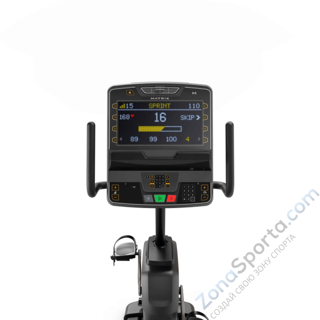 Горизонтальный велоэргометр Matrix Lifestyle с консолью Premium LED