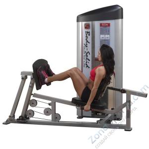 Горизонтальный жим ногами Body Solid S2LPC-2 с весовым стеком 95 кг