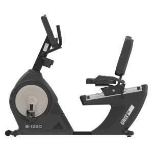 Горизонтальный велотренажер Unix Fit B-1250 PRO (7 LCD)