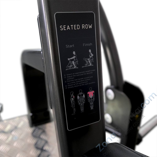 Гребная тяга на свободных весах AnyFit T04