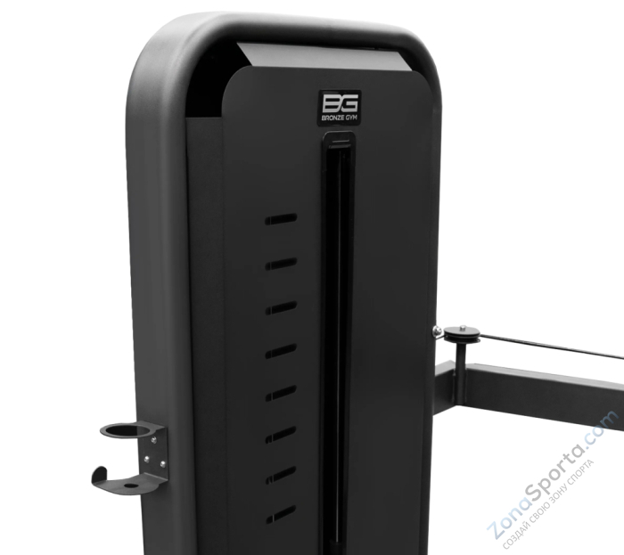 Гребная тяга с упором профессиональный Bronze Gym Might 25