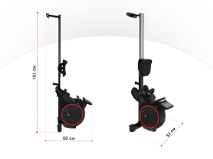 Гребной тренажер Unix Fit Techno Rower 410