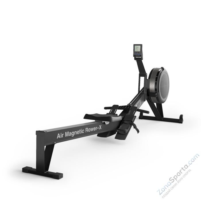 Гребной тренажер Unix Fit Pro Air Magnetic Rower-X Black