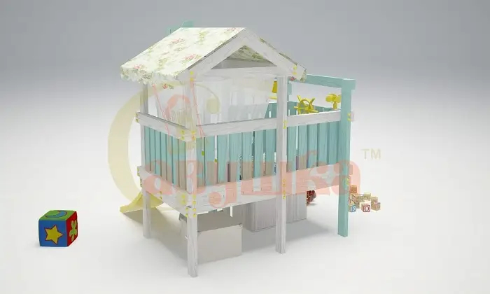 Игровой комплекс Савушка Baby 1 голубой