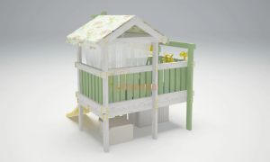 Игровой комплекс Савушка Baby 1 оливковый