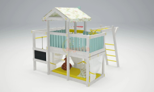 Игровой комплекс Савушка Baby 5 голубой