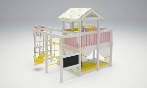 Игровой комплекс Савушка Baby 5 розовый