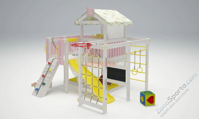 Игровой комплекс Савушка Baby 8 розовый