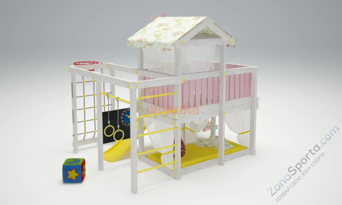 Игровой комплекс Савушка Baby 8 розовый