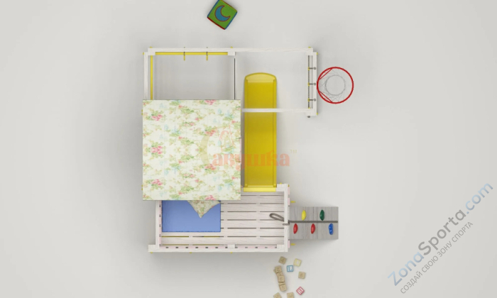 Игровой комплекс Савушка Baby 8 розовый