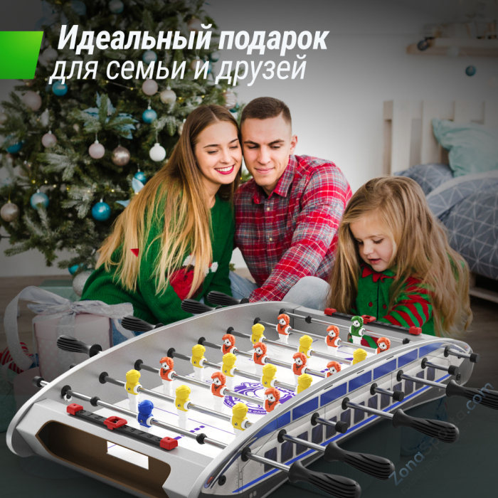 Игровой стол Unix Line Мини Футбол - Кикер настольный (61х28 cм)